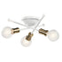 Kichler Armstrong 3 Light Flush Mount Model: 43196NBR