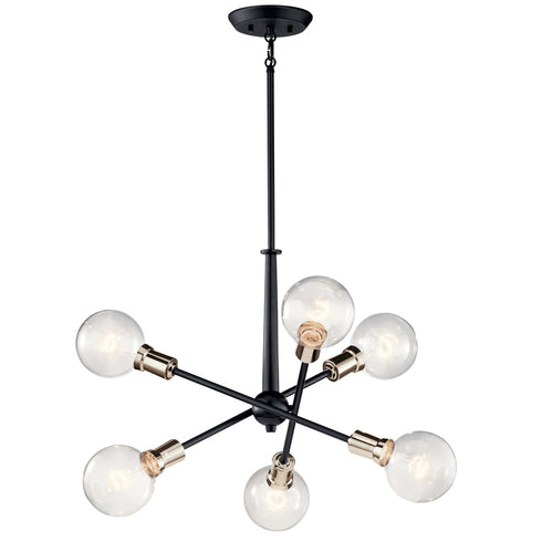 Kichler Armstrong 6 Light Chandelier Model: 43095CH
