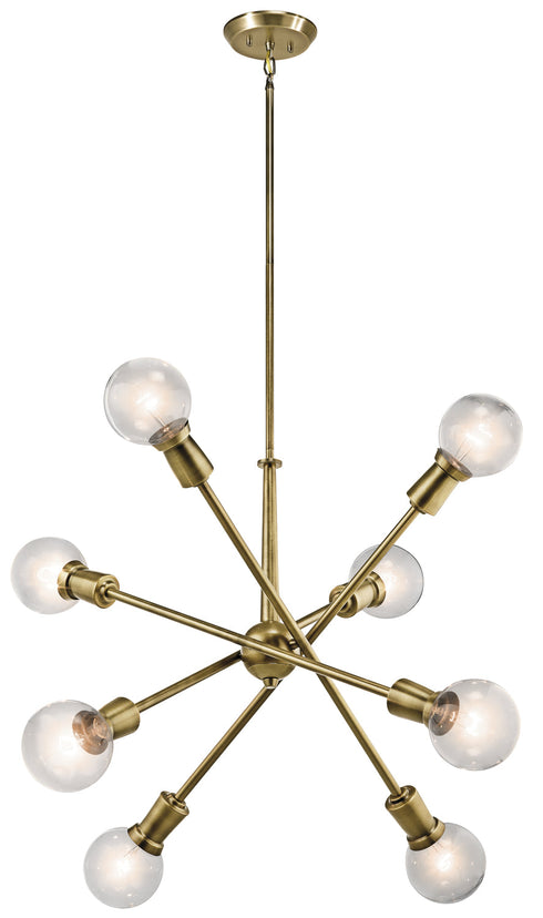 Kichler Armstrong 8 Light Chandelier Model: 43118CH