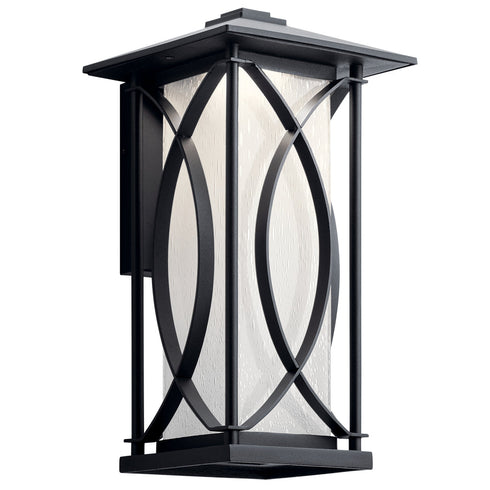Kichler Ashbern LED Outdoor Wall Model: 49974BKTLED