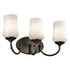 Kichler Aubrey 3 Light Bath Model: 45570NI