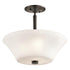 Kichler Aubrey 3 Light Semi Flush Model: 43669NIL18