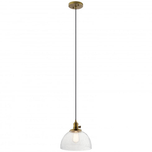 Kichler Avery 1 Light Mini Pendant Model: 43853NBR