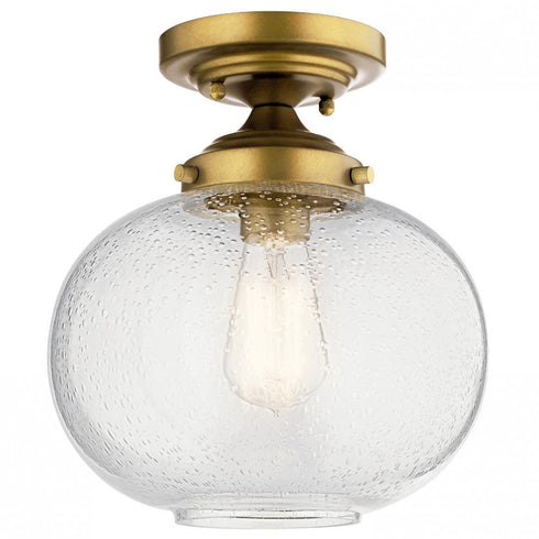 Kichler Avery 1 Light Semi Flush Model: 42296NBR