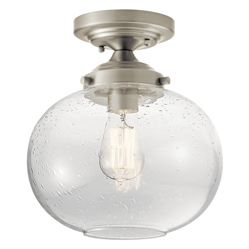 Kichler Avery 1 Light Semi Flush Model: 42296NI