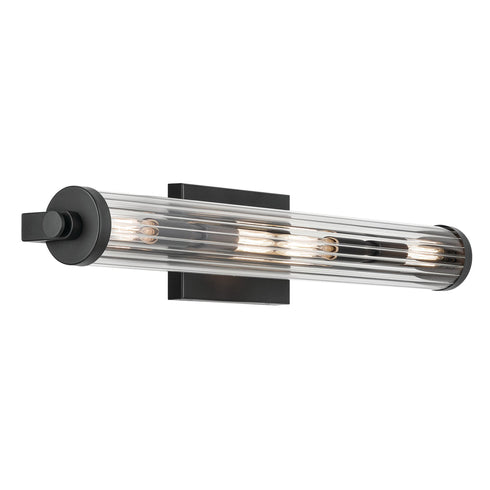 Kichler Azores Linear Bath 24 Inch in Black Finish Model: 45649BK