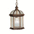 Kichler Barrie 1 Light Outdoor Pendant Model: 9835BK