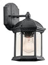 Kichler Barrie 1 Light Outdoor Wall Model: 49183BK