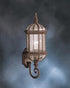 Kichler Barrie 1 Light Outdoor Wall Model: 9736BK