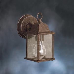 Kichler Barrie Outdoor Wall 1 Light in Black Finish Model: 9794BK