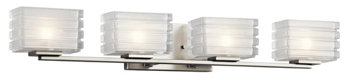 Kichler Bazely 4 Light Bath Halogen Model: 45480NI