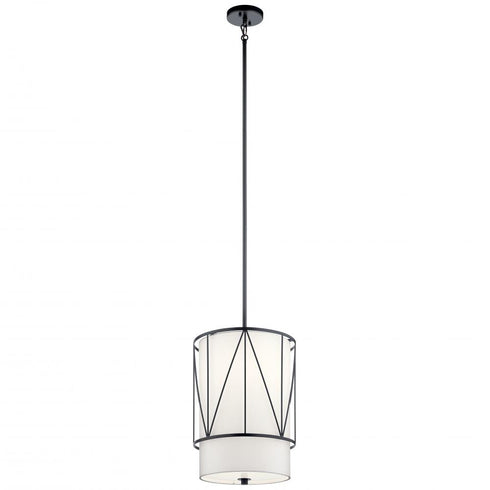 Kichler Birkleigh 1 Light Pendant Model: 52073BK
