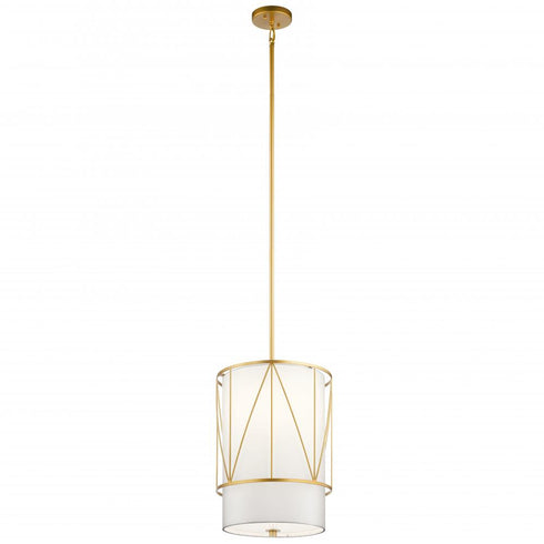 Kichler Birkleigh 1 Light Pendant Model: 52073BK