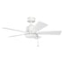 Kichler Bowen
42 Inch Bowen Fan Model: 330241MWH