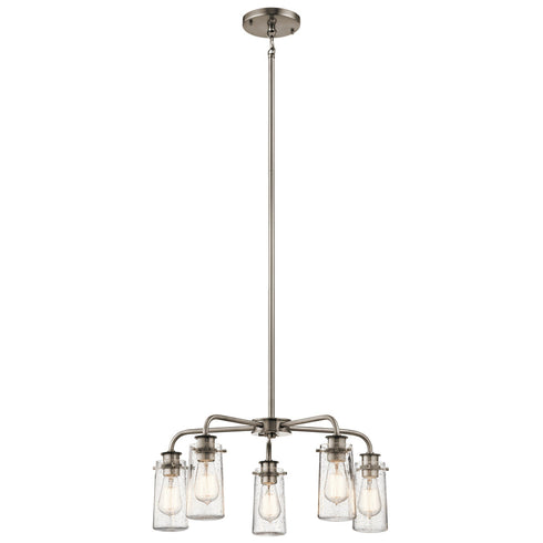Kichler Braelyn 5 Light Chandelier Model: 43058CLP