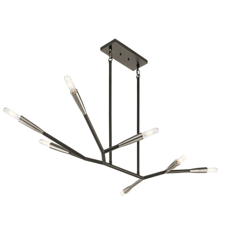 Kichler Branches 7 Light Chandelier Model: 43795BK
