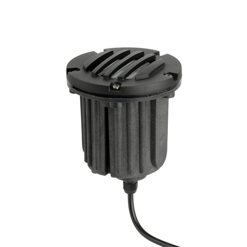 Kichler Brass Rockguard Inground in Black Brass Finish Model: 15497BKB