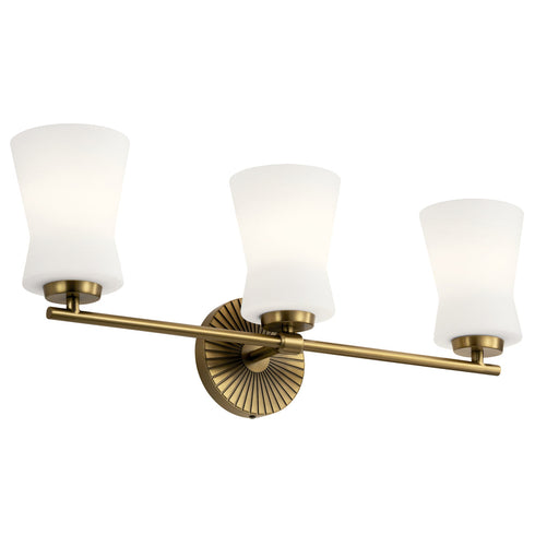Kichler Brianne™ 24.5 Inch 3 Light Vanity Light Model: 55117BNB