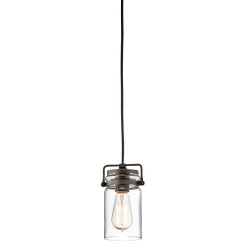 Kichler Brinley 1 Light Mini Pendant Model: 42878NI