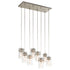 Kichler Brinley 8 Light Linear Chandelier Model: 42890NI