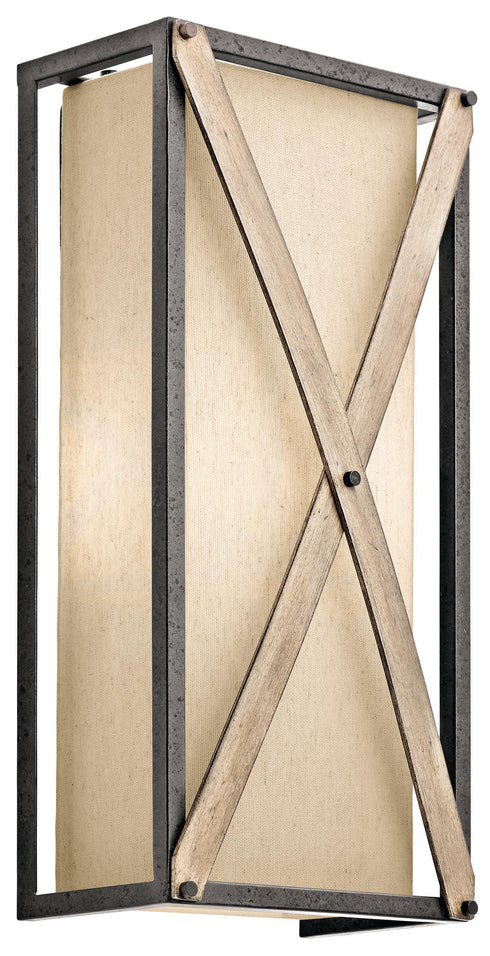 Kichler Cahoon 2 Light Wall Sconce Model: 43777AVI