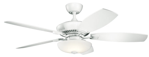 Kichler Canfield Pro LED 52 Inch Fan in Matte White Model: 330013MWH