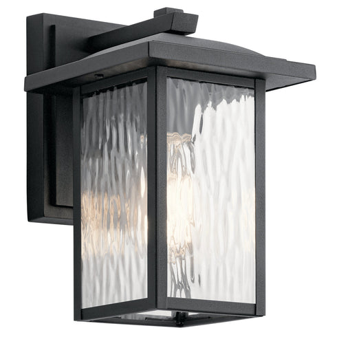 Kichler Capanna 1 Light Outdoor Wall Model: 49924BKT