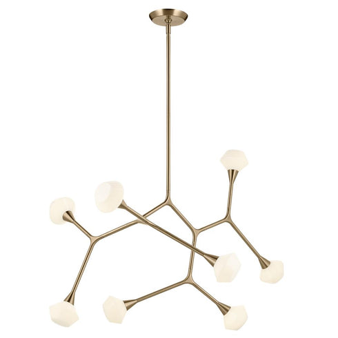 Kichler Cassius Chandelier Extra Large 8 Light in Black Finish Model: 52763BK