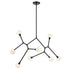 Kichler Cassius Chandelier Extra Large 8 Light in Black Finish Model: 52764BK