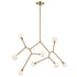 Kichler Cassius Chandelier Extra Large 8 Light in Black Finish Model: 52764BK