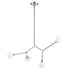 Kichler Cassius Chandelier Large 4 Light in Black Finish Model: 52762BK