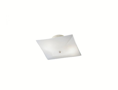 Kichler Ceiling Space 2 Light Flush Mount Model: 7260WH