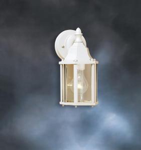 Kichler Chesapeake Outdoor Wall 1 Light in White Finish Model: 9774WH