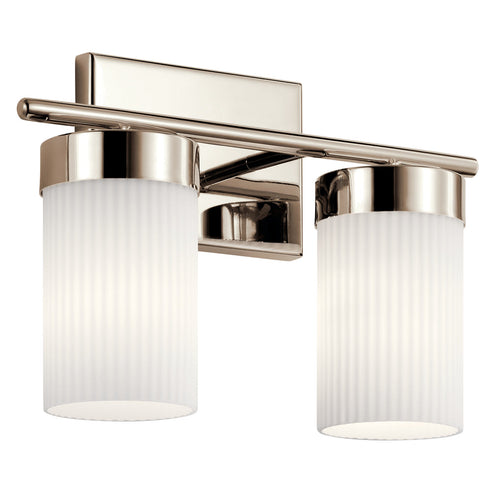 Kichler Ciona™ 14.5 Inch 2 Light Vanity Light Model: 55111PN