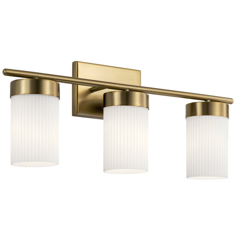 Kichler Ciona™ 24 Inch 3 Light Vanity Lighte Model: 55112BNB