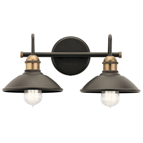 Kichler Clyde 2 Light Bath Model: 45944OZ
