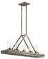 Kichler Colerne 8 Light Linear Chandelier Model: 43491AUB