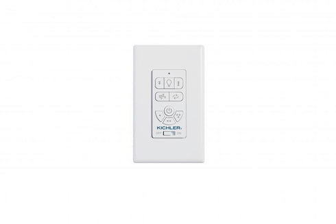 Kichler Controls AC Standard Full Function Wall Control System in White Finish Model: 370156
