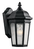 Kichler Courtyard 1 Light Outdoor Wall Model: 9032BKT