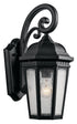 Kichler Courtyard 1 Light Outdoor Wall Model: 9033BKT