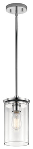 Kichler Crosby 1 Light Mini Pendant Model: 43996CH
