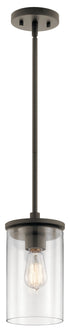 Kichler Crosby 1 Light Mini Pendant Model: 43996CH