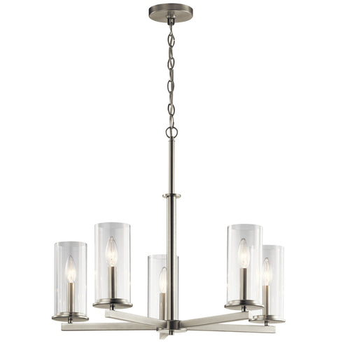 Kichler Crosby 5 Light Chandelier Model: 43999CH