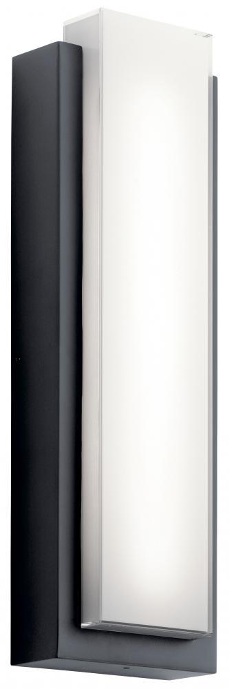 Kichler Dahlia 2 Light LED Outdoor Wall Model: 49558BKLED