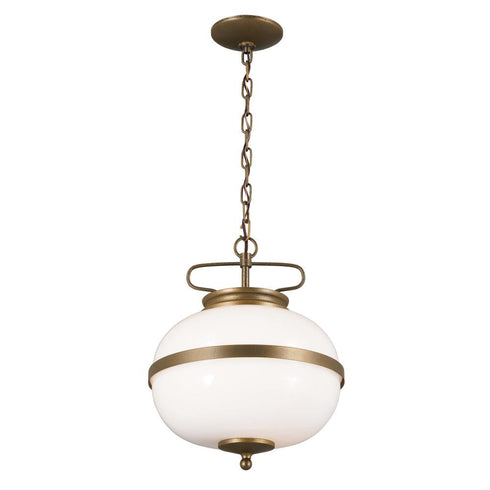 Kichler Dame 12 Inch 2 Light Pendant Character Bronze Model: 52478CHZ