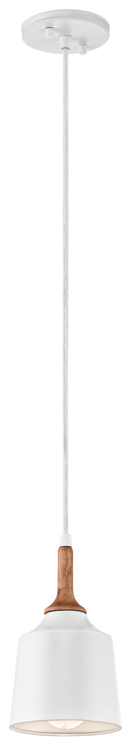 Kichler Danika 1 Light Mini Pendant Model: 43682WH