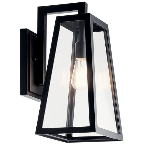 Kichler Delison™ 16.75 Inch 1 Light Wall Light Model: 49332BK