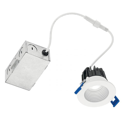 Kichler Direct To Ceiling Mini 2in Mini Recessed Downlight 27 Model: DLMN02R2790WHT