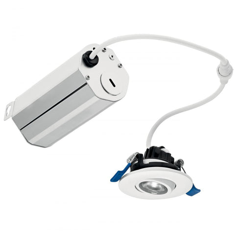 Kichler Direct To Ceiling Mini Gimble 2in Gimbal Downlight 3000k Model: DLMG02R3090WHT