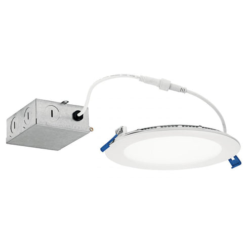 Kichler Direct To Ceiling Slim 6in Slim Downlight 2700k Model: DLSL06R2790WHT